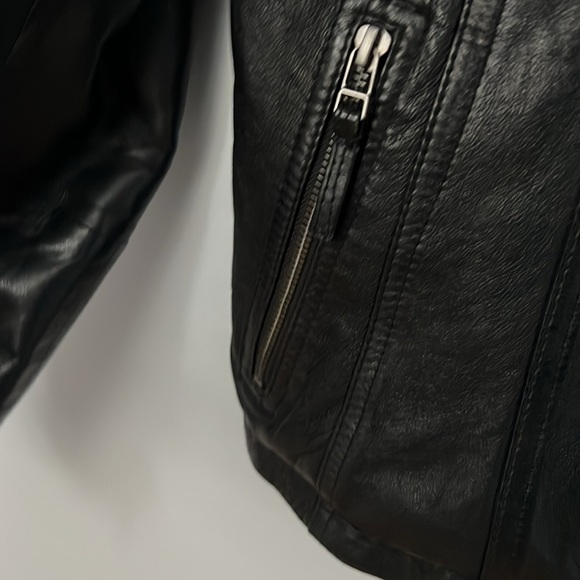 Wilsons Leather Jacket Black - Picture 6 of 10